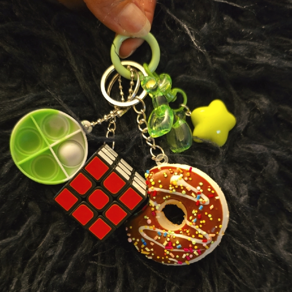 Kids Sensory Keychain ~ Backpack Zipper-pull
